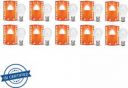 HALONIX 9 W Basic Round B22 LED Bulb  (White, Pack of 10)...