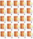 Halonix 9W B22 LED Yellow Led Bulb, Pack of 25...