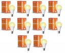 Halonix 9W B22 Yellow Led Bulb, Pack of 10...