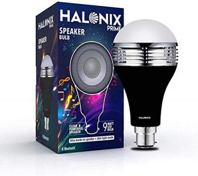 Halonix Bluetooth LED Speaker Bulb 9Watt/0.5Watt, B22