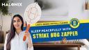 Halonix Bug Zapper Anti-Mosquito Bat with Rechargeable 400 mAh Battery | Orange...