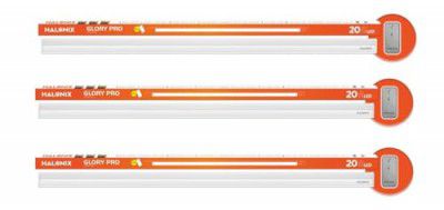 Halonix Glory Pro 20W 4ft Remote controlled Led Batten tubelight| Energy Efficient Batten for Home | Cool Day Light (6500K) (Pack of 3)