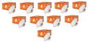 Halonix Kornet 5.5-Watt Junction Box White Led Downlighter | Cut Out- 3 inch | Surge Protection - Upto 4 KV (Pack of 10, White)...