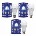 HALONIX Led Inverter Led light 8.5W B22 Cool White bulb Pack of 3, 3 hrs Bulb Emergency Light  (White)...