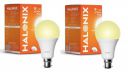 Halonix Photon Plus Base B22 9-Watt LED Bulb (Pack of 2, Warm White)...