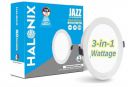 Halonix Polycarbonate Jazz Dimmable 10W, 5W, 0.5W Multi-Wattage 3-in-1 Ceiling Light for Hall | Pack 1...