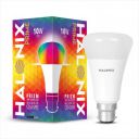 Halonix Prime Bluetooth Base B22D 10 Watt smart led bulb (16 Million Colors + Warm White/Neutral White/White)...