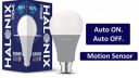 Halonix Radar 10W B22 Cool day white Motion Sensor Led Bulb, Auto on-Auto off, Pack of 1, White...