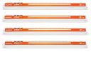 Halonix Streak Squar 20-Watt LED Batten (Pack of 4, Warm White, Square)