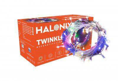 Halonix Twinkle 10M Multicolor 46 LED Decorative String Light