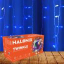 Halonix Twinkle 10Meters Blue 46 Led Decorative Copper String Light | Diwali Light | Fairy Light | Festival Light | Curtain Light for Decoration | Ladiya for Diwali, Christmas...