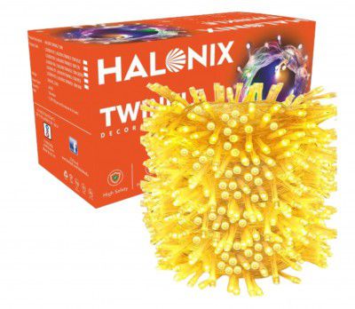 Halonix Twinkle 32 Feet Yellow 46 LED Decorative Light | Pack of 1