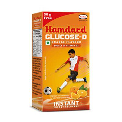 HAMDARD GLUCOSE D ORANGE 125 GM