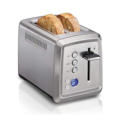 Hamilton Beach 2 Slice Toaster | 850 watts | Stainless Steel