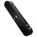 HAMMER Beatbox Bluetooth Soundbar 24W Output, RGB Lights, AUX, USB, TF Card & TWS Connectivity, BT Speaker (Black)...