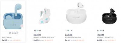 Hammer Headphone Start @ ₹699