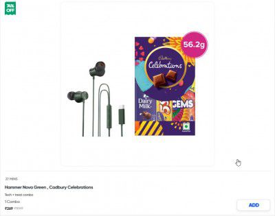 Swiggy Instamart Loot: Hammer Nova Green, Cadbury Celebrations