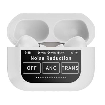 HAMMER Screen TWS ANC (32dB), Smart Touch Display True Wireless Buds