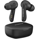 HAMMER Solitude Bluetooth Earbuds with Upto 22H Playtime, Enc, Fast Charging Type-C, Ipx4 Water Resistant, Bluetooth V5.3, Touch Controls and Voice Assistant (Truffle Black) - in Ear...