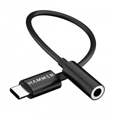 HAMMER Type C to 3.5mm Audio Jack Connector/Adapter with DAC 