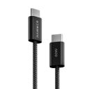 HAMMER Unbreakable Type C to Type C (Black)...