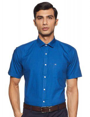 Hammersmith Mens Plain Regular Fit Formal Shirt