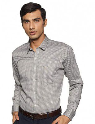 Hammersmith Mens Printed Regular Fit Formal Shirt