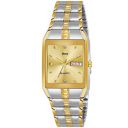 HAMT Gold Dial Day and Date Watch HT-GSQ1180-GLD-SLVGLD...
