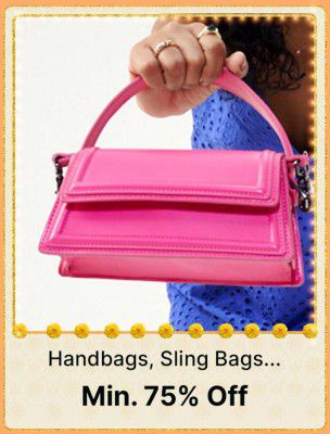 Handbags @minimum 75% off on Flipkart Big Billion Days 