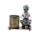 Handicrafts Paradise Iron Penstand with a Musician...