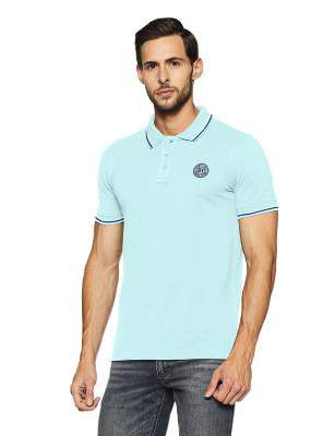 Hanes Men's Solid Regular Fit Polo