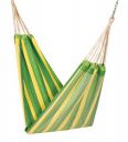 Hangit Cotton Hammock (Green Stripes, 335 Centimeters)...