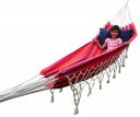 Hangit Cotton Hammock (Red, 320 Centimeters)...