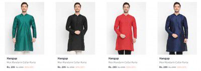 Hangup Men Kurta Up To 90% Off | Start At 399