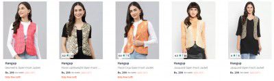 Hangup Women's Jacket Starting @ Rs.299