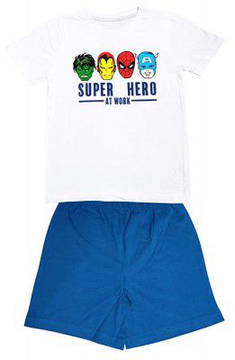 HanuShri™ Marvel, Boy T-Shirt & Shorts Set