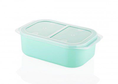 HAPPI Multipurpose Plastic Airtight Masala Box for Kitchen, (3000 ml - Sea Green)