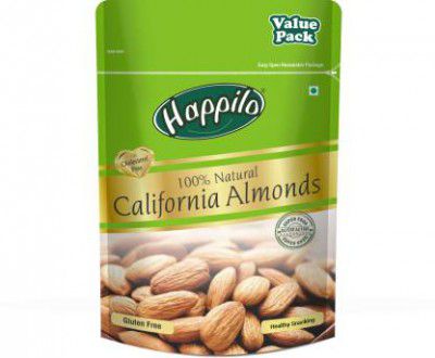 Happilo 100% Natural Premium Californian Almonds (1kg)