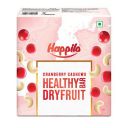 Happilo Cranberry Cashews Healthy Mini Dry Fruit Bar Pack of 6 (35g each), Healthy Snack, High in Protein Nuts, No Added Sugar...