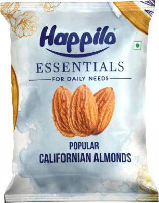 Happilo Essentials Californian Popular Almonds (Badam)  (500 g)