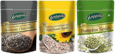 Happilo Healthy Raw Seeds Combo (3 x 233.33 g)