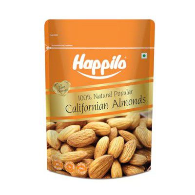 Happilo Natural Popular Californian Almonds, 400g