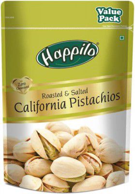 Happilo Premium Californian Roasted & Salted Pistachios, 450 g