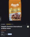 Happilo Premium International Arabian Dates | 250g...