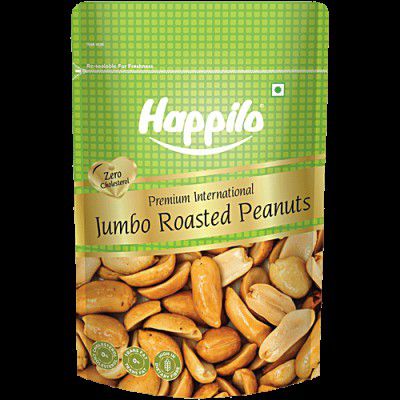 Happilo Premium International Jumbo Roasted Peanuts, 160 g