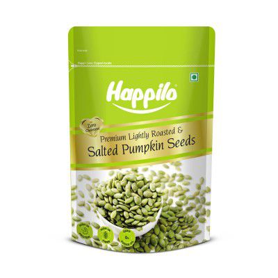 Happilo Premium Lightly Salted & Roasted Pumpkin Seeds 200g 