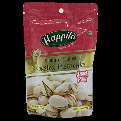 Happilo Premium Salted & Roasted Pistachios, 35 g