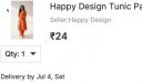Happy Design Tunic Palazzos Co-ords Set...