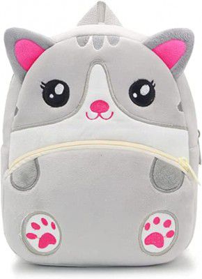 HappyChild Kids Plush Backpack for Boys and Girls, Plush Animal Cartoon Mini Backpack Little kids bags for 2-5 years