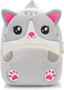 HappyChild Kids Plush Backpack for Boys and Girls, Plush Animal Cartoon Mini Backpack Little kids bags for 2-5 years...